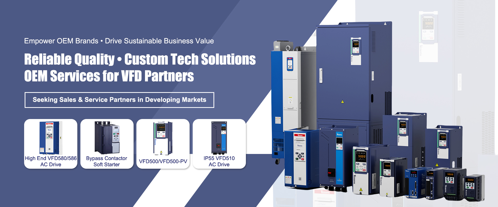 Phẩm chất biến tần bơm năng lượng mặt trời nhà máy