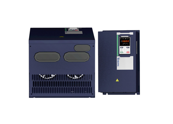 VFD500 with optional LCD keypad and dual display keypad for easy operation