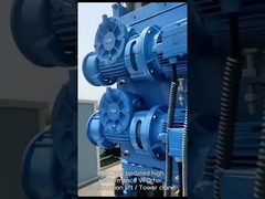 VEIKONG AC DRIVE VFD500 phần mềm đặc biệt có hãm logic trong thang máy công trình, cẩu tháp