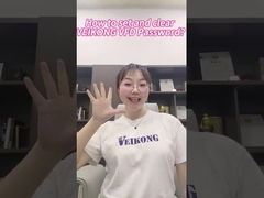 Làm thế nào để thiết lập và xóa mật khẩu VEIKONG VFD?