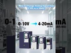 Hướng dẫn VEIKONG VFD Làm thế nào để thay đổi tín hiệu tương tự từ 0-10V đến 4-20mA